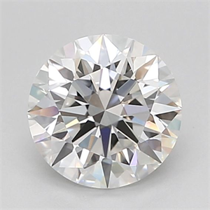 Picture of Lab Grown Diamond 1.30 Carats, Round with Ideal Cut, E Color, VVS2 Clarity and Certified by IGI