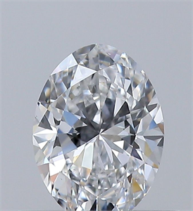 Picture of Natural Diamond 0.40 Carats, Oval with  Cut, D Color, VS2 Clarity and Certified by GIA