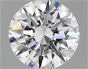 Lab Grown Diamond 0.97 Carats, Round with Ideal Cut, D Color, VS1 Clarity and Certified by IGI