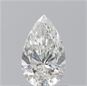 Natural Diamond 1.01 Carats, Pear with  Cut, H Color, SI2 Clarity and Certified by GIA