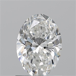 Picture of Natural Diamond 1.01 Carats, Oval with  Cut, G Color, VVS2 Clarity and Certified by GIA