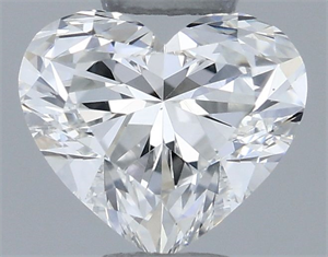 Picture of Natural Diamond 0.40 Carats, Heart with  Cut, G Color, VS2 Clarity and Certified by GIA