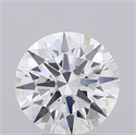 Lab Grown Diamond 3.80 Carats, Round with Ideal Cut, E Color, VVS2 Clarity and Certified by IGI