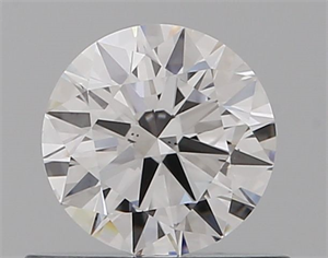 Picture of Natural Diamond 0.50 Carats, Round with Excellent Cut, D Color, SI1 Clarity and Certified by GIA