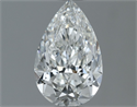 Natural Diamond 0.80 Carats, Pear with  Cut, G Color, VVS2 Clarity and Certified by GIA