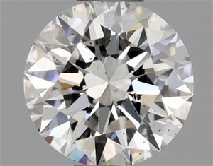 Picture of Natural Diamond 0.41 Carats, Round with Excellent Cut, E Color, SI2 Clarity and Certified by GIA