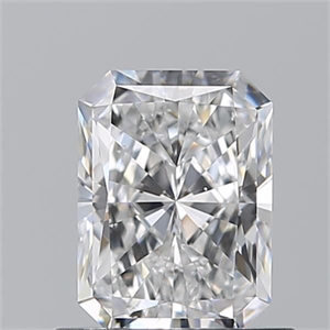 Picture of Natural Diamond 0.70 Carats, Radiant with  Cut, E Color, VS2 Clarity and Certified by GIA
