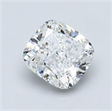 Diamante Natural 1.21 quilates, Del cojín , Color F, claridad VS2 y certificado GIA