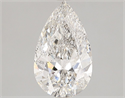 Natural Diamond 1.78 Carats, Pear with  Cut, H Color, I1 Clarity and Certified by GIA