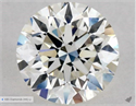 Diamante Natural 0.53 quilates, Redondo , Color I, claridad VS1 y certificado GIA