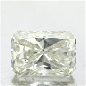 Foto Diamante Natural 10.05 quilates, Radiante , Color L, claridad SI2 y certificado GIA de