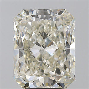 Foto Diamante Natural 5.01 quilates, Radiante , Color J, claridad SI2 y certificado HRD de