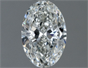 Diamante Natural 0.60 quilates, Ovalado , Color H, claridad SI1 y certificado GIA