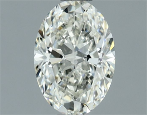 Picture of Natural Diamond 0.70 Carats, Oval with  Cut, I Color, SI1 Clarity and Certified by IGI
