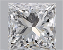 Diamante Natural 0.70 quilates, Princesa , Color E, claridad VS1 y certificado GIA