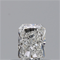 Natural Diamond 0.31 Carats, Radiant with  Cut, G Color, VVS1 Clarity and Certified by GIA