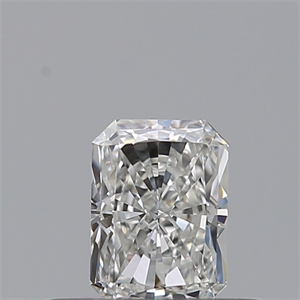 Picture of Natural Diamond 0.31 Carats, Radiant with  Cut, G Color, VVS1 Clarity and Certified by GIA