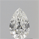 Diamante Natural 0.50 quilates, De pera , Color F, claridad VS2 y certificado GIA