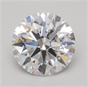 Del inventario de diamantes de laboratorio, 1.34 quilates, Redondo , Color F, claridad VVS1 y certificado IGI