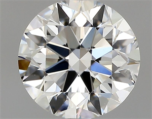 Picture of Natural Diamond 0.70 Carats, Round with Excellent Cut, G Color, VVS2 Clarity and Certified by GIA