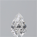 Diamante Natural 1.70 quilates, De pera , Color E, claridad VVS1 y certificado GIA