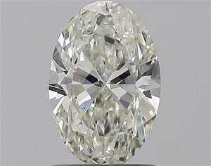 Picture of Natural Diamond 1.00 Carats, Oval with  Cut, J Color, SI2 Clarity and Certified by GIA