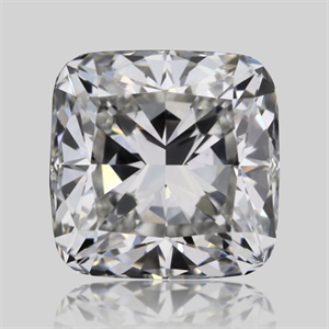 Picture of Natural Diamond 0.42 Carats, Cushion with  Cut, F Color, VVS1 Clarity and Certified by GIA