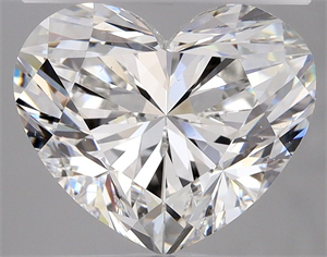 Picture of Natural Diamond 3.01 Carats, Heart with  Cut, G Color, VS2 Clarity and Certified by GIA