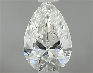Picture of Natural Diamond 0.52 Carats, Pear with  Cut, J Color, SI1 Clarity and Certified by GIA