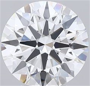 Picture of Lab Grown Diamond 3.79 Carats, Round with Excellent Cut, E Color, VVS1 Clarity and Certified by GIA