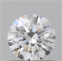 Diamante Natural 0.70 quilates, Redondo , Color D, claridad SI1 y certificado GIA