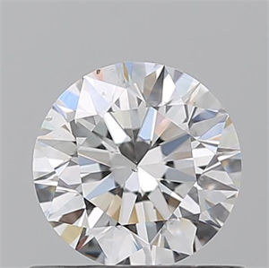 Foto Diamante Natural 0.70 quilates, Redondo , Color D, claridad SI1 y certificado GIA de