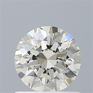 Picture of Natural Diamond 0.70 Carats, Round with Excellent Cut, K Color, VS2 Clarity and Certified by IGI