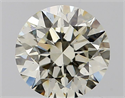 Natural Diamond 1.00 Carats, Round with Excellent Cut, J Color, SI1 Clarity and Certified by IGI