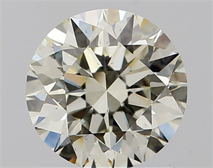 Picture of Natural Diamond 1.00 Carats, Round with Excellent Cut, J Color, SI1 Clarity and Certified by IGI