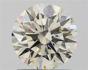 Picture of Natural Diamond 1.22 Carats, Round with Excellent Cut, K Color, VVS2 Clarity and Certified by IGI