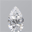 Natural Diamond 0.71 Carats, Pear with  Cut, D Color, VS1 Clarity and Certified by GIA