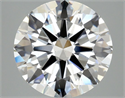 Del inventario de diamantes de laboratorio, 3.84 quilates, Redondo , Color F, claridad VS2 y certificado IGI