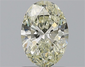 Picture of Natural Diamond 0.86 Carats, Oval with  Cut, M Color, VS2 Clarity and Certified by GIA