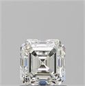 Diamante Natural 1.01 quilates, Asscher , Color G, claridad VS2 y certificado IGI