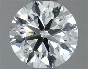 Picture of Natural Diamond 0.70 Carats, Round with Excellent Cut, H Color, VS1 Clarity and Certified by IGI