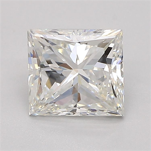 Picture of Natural Diamond 1.50 Carats, Princess with  Cut, I Color, VS1 Clarity and Certified by GIA
