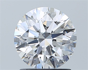 Foto Diamante Natural 1.40 quilates, Redondo , Color D, claridad VVS1 y certificado GIA de