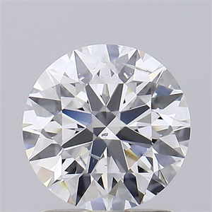 Picture of Lab Grown Diamond 1.17 Carats, Round with Ideal Cut, D Color, VS1 Clarity and Certified by IGI