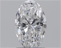 Natural Diamond 1.20 Carats, Oval with  Cut, D Color, VS1 Clarity and Certified by GIA