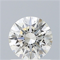 Diamante Natural 0.71 quilates, Redondo , Color G, claridad VVS1 y certificado IGI