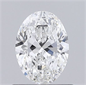 Diamante Natural 0.60 quilates, Ovalado , Color E, claridad VS2 y certificado GIA