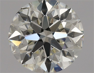 Picture of Natural Diamond 0.85 Carats, Round with Excellent Cut, K Color, SI2 Clarity and Certified by GIA
