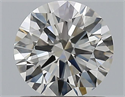 Natural Diamond 1.03 Carats, Round with Excellent Cut, J Color, VS1 Clarity and Certified by GIA