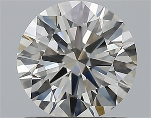 Picture of Natural Diamond 1.03 Carats, Round with Excellent Cut, J Color, VS1 Clarity and Certified by GIA